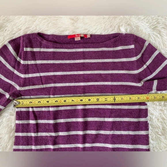 BODEN sweater Boatneck Cashmere Sweater, UK 8, USA size 4 - Picture 6 of 12